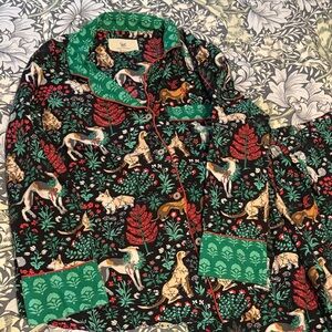 Print fresh set, long pant & top pajama